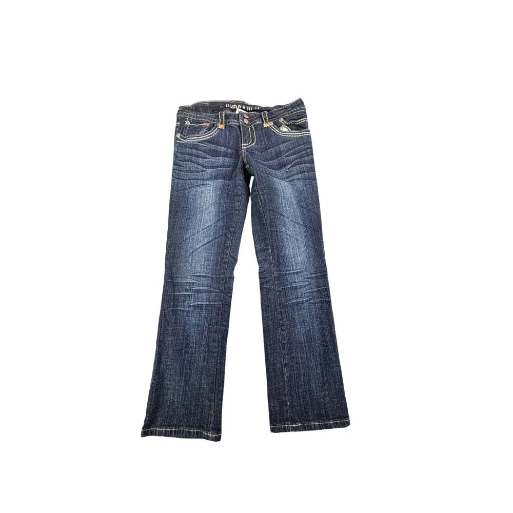 Hydraulic Medium Wash Bootcut Jeans Womens Size 7/8 Y2K Grunge